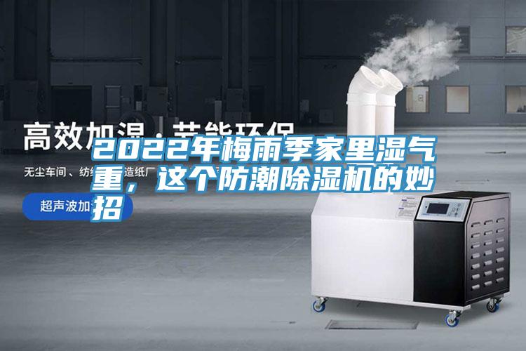2022年梅雨季家里濕氣重，這個防潮除濕機的妙招