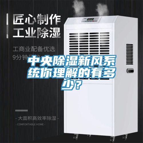 中央除濕新風系統(tǒng)你理解的有多少？