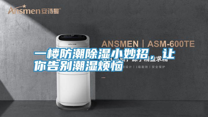 一樓防潮除濕小妙招，讓你告別潮濕煩惱