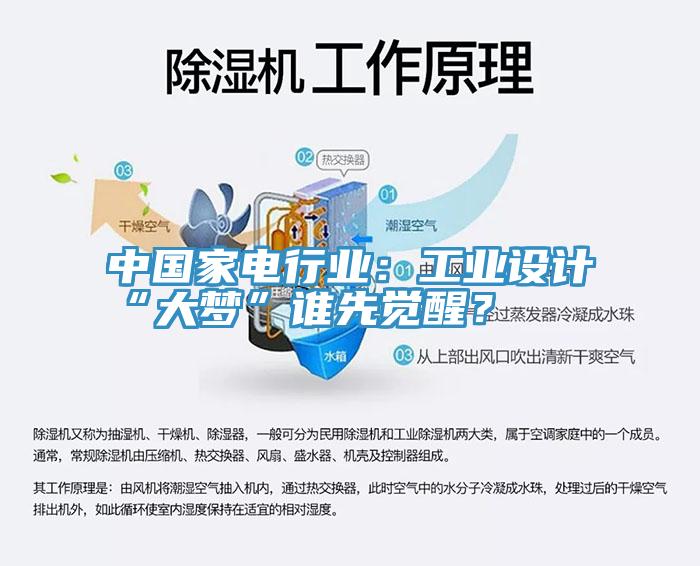 中國家電行業(yè)：工業(yè)設計“大夢”誰先覺醒？