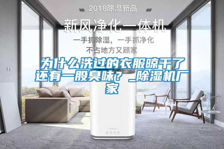 為什么洗過的衣服晾干了還有一股臭味？_除濕機廠家