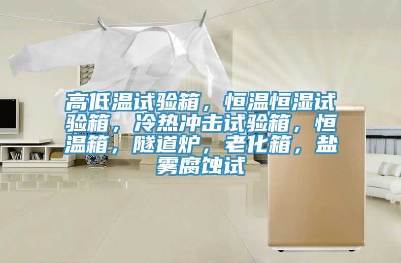 高低溫試驗(yàn)箱，恒溫恒濕試驗(yàn)箱，冷熱沖擊試驗(yàn)箱，恒溫箱，隧道爐，老化箱，鹽霧腐蝕試